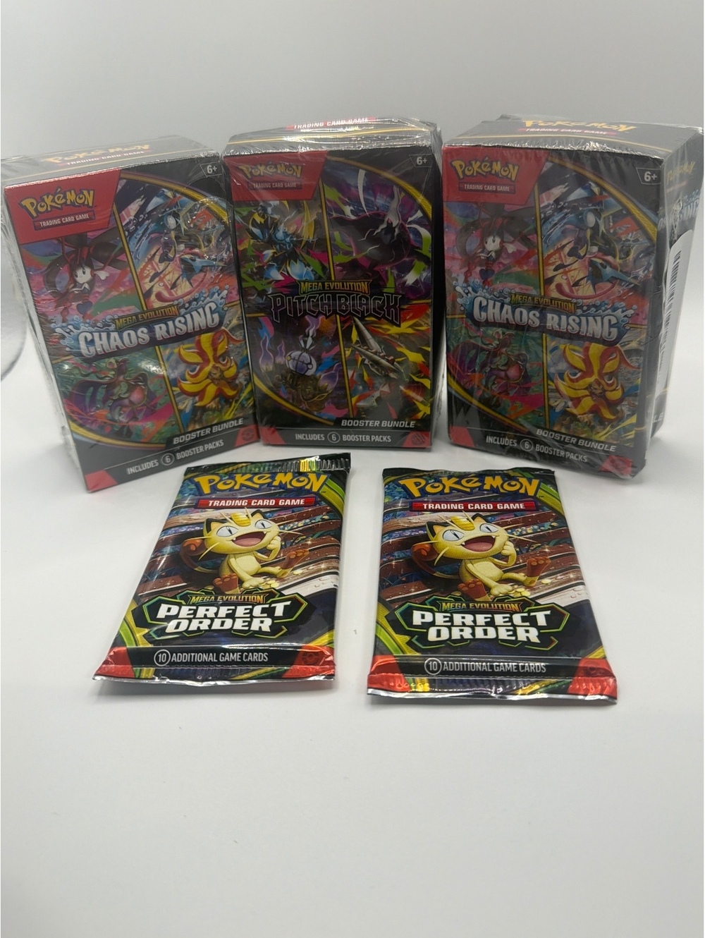 LOT! Pokémon Trading Card Game Booster Bundles and Booster Packs